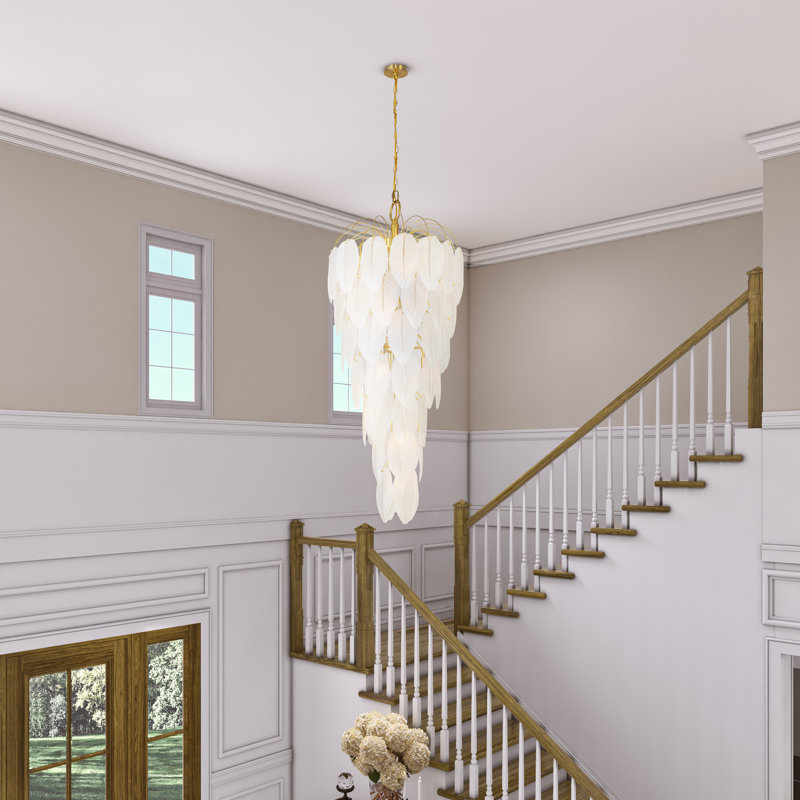 Alessia - Lustre - laiton brossé - 21 lumières