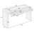 Rustic Charm Console Table With Fluted Drawer & Adjustable Legs - Perfect For Living Room Decor-1717843396