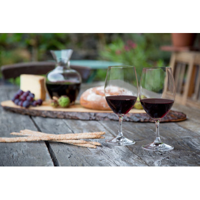 Verres à vin rouges RIEDEL 6408/00 Ouverture, capacité de 12,35 oz, transparent, paquet de 2