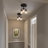 Bergeson Glass Semi Flush Mount