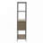 3-Shelf Bookcase with Storage Cabinet