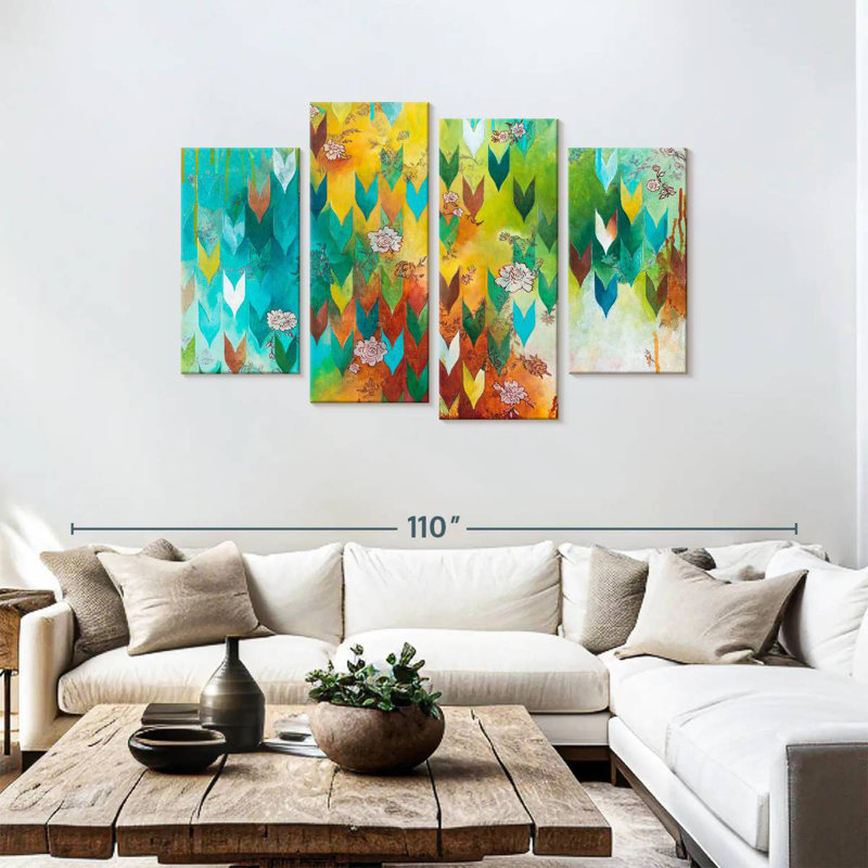 The Key To Happiness, 48" H x 75" W
