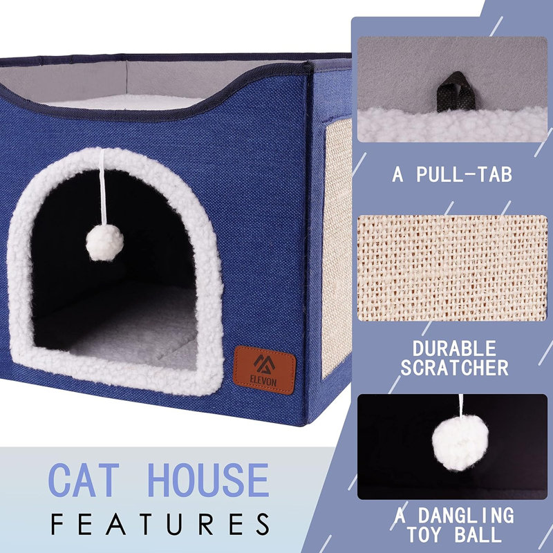 Lit pour chien Ladarrian Nest, Bleu