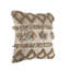 Housse de coussin en polyester à rayures géométriques-1161290744