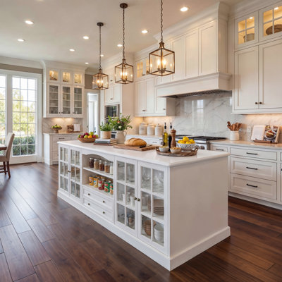 78.7" W Double-Sided Kitchen Island