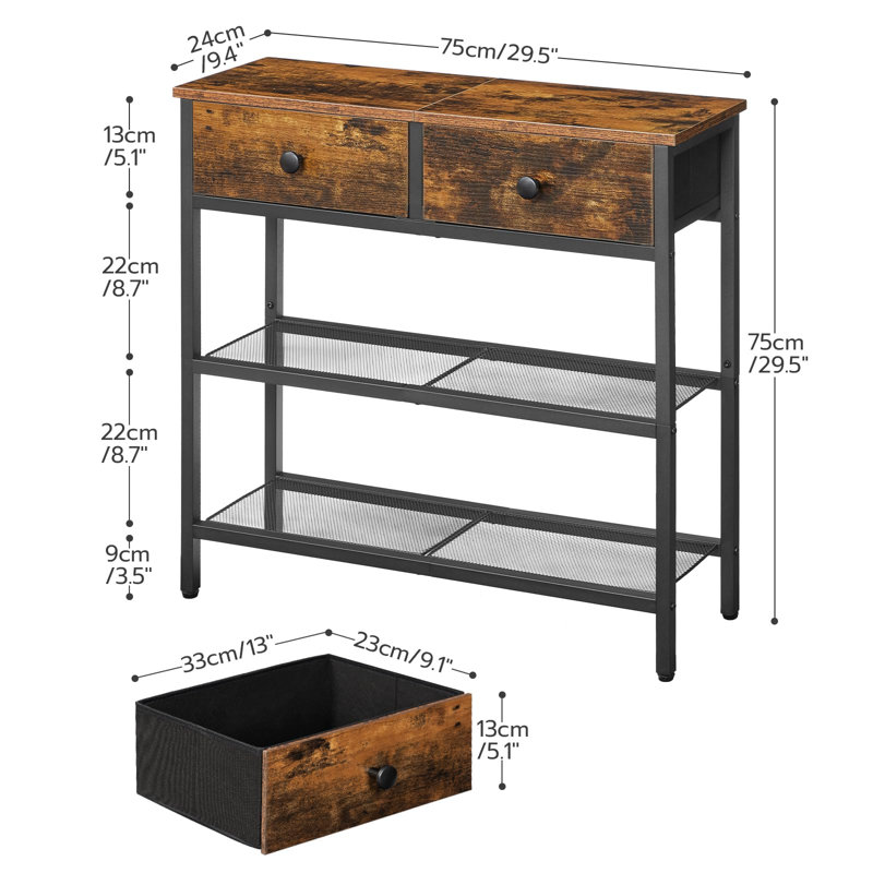 Arora 75cm Console Table