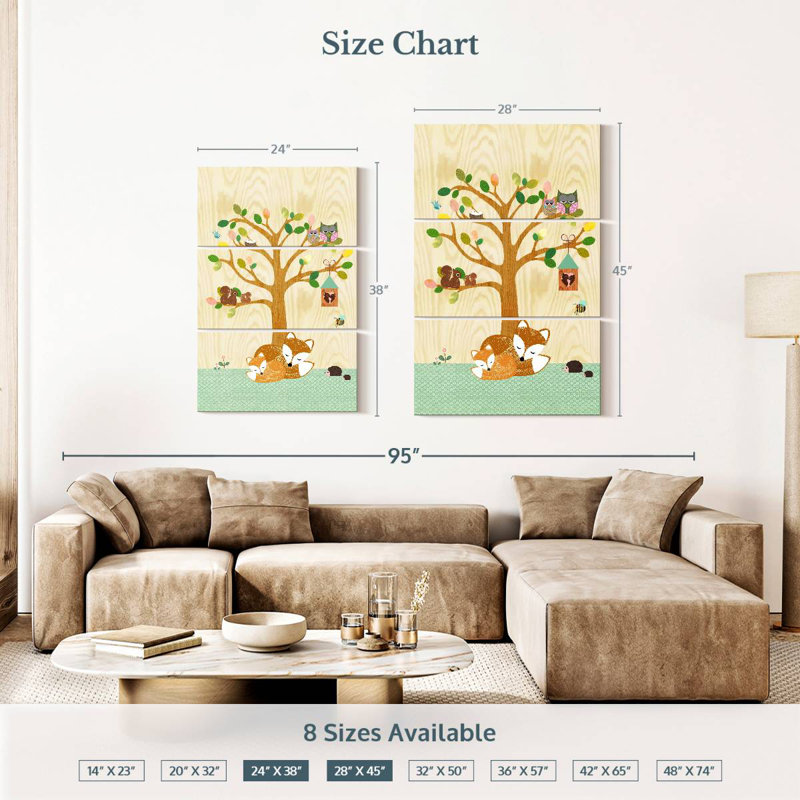 Ashelle Kids Tree, 38" H x 24" W