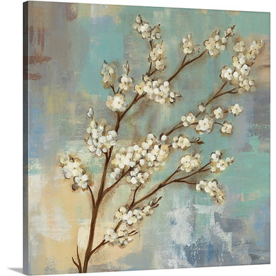"i" par silvia vassileva,, reproduction d’art sur toile Kyoto Blossom