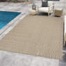 Nautica Geometric Indoor / Outdoor Area Rug in Brown & Reviews | Wayfair