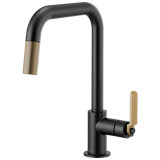 Litze® Pull-Down Faucet with Square Spout and Industrial Handle