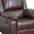Arland Contemprary Faux Leather Pillow Back Recliner-1870347336