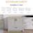 36" Single Bathroom Vanity Base Only Freestanding Solid Wood Cabinet