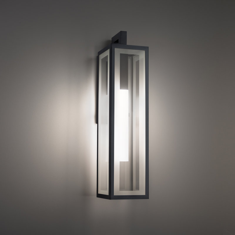 Cambridge 1 - Light LED Outdoor Wall Lantern, 25" H x 6" W x 7.88" D, 16.8W
