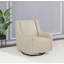 Fauteuil oscillant rembourré Serra Boucle Sandy Beige-1094802434