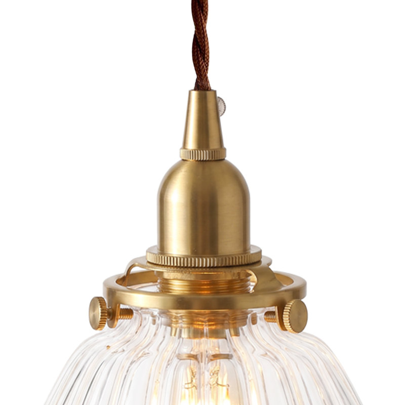 1 - Light Brass Pendant