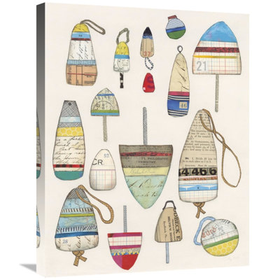 " Lobster Buoys " by Courtney Prahl