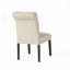 Chaise rembourrée touffetée