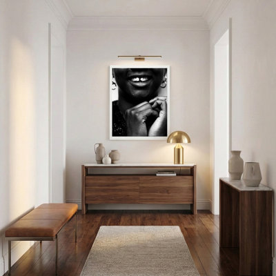 Art mural encadré «Good Cro ampli Smile» par Sydney A. Foster | Joyeuse photographie de portrait en France | Série 2021