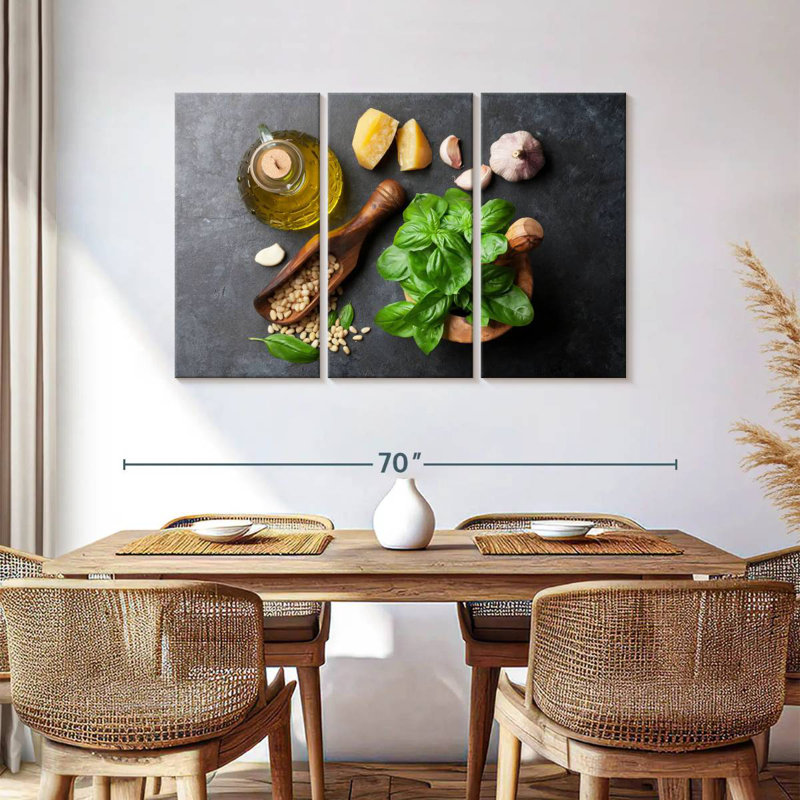 Yarlin Making Pesto, 36" H x 57" W