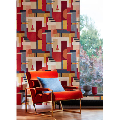Rouleau de papier peint L 33 pi x l 19,7 po Rhodes
