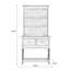 Buffet en bois massif brun noisette