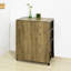 Higgston Extendable Metal Base Dining Table