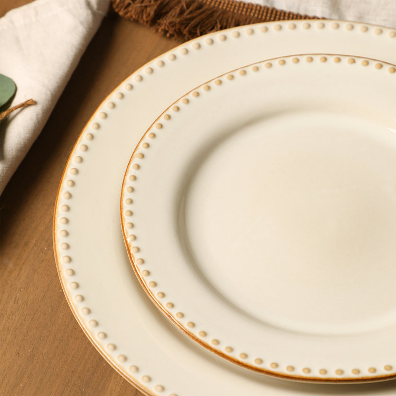 Service de table 24 pièces Stone Lain Comet, Crème