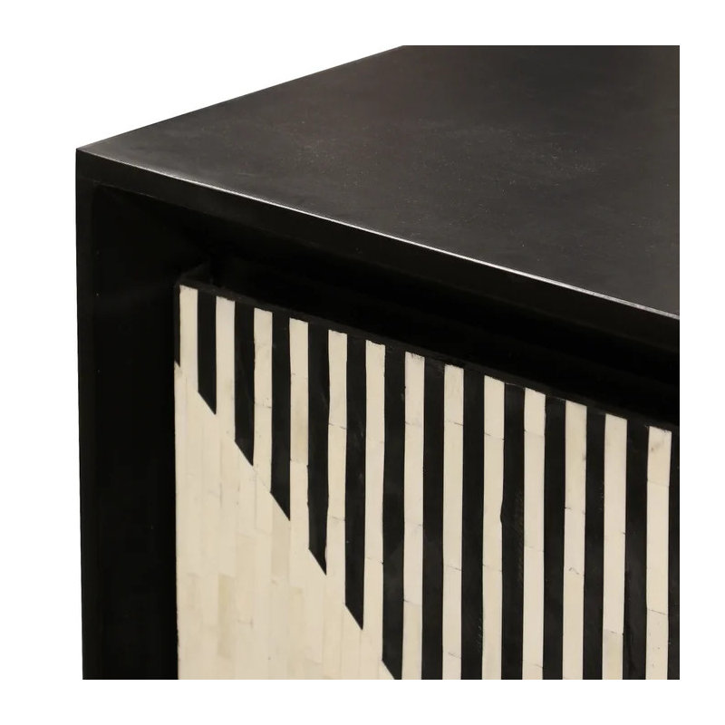 Buffet 3 portes Marais - Noir