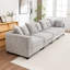Canapé modulaire rembourré 4 pièces Bennett-1174929598