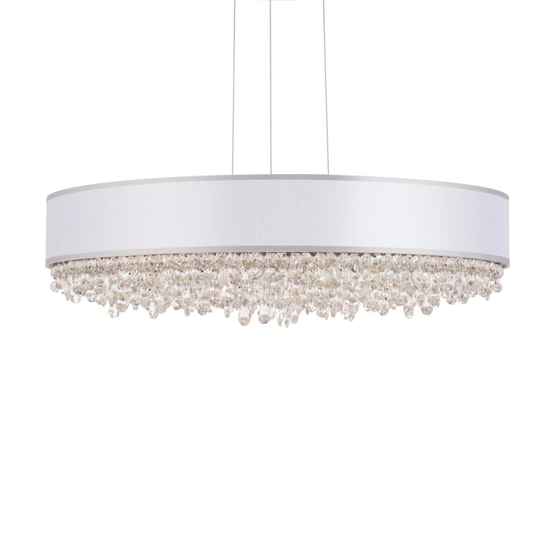 Eclyptix 1 - Light LED Chandelier, Silver