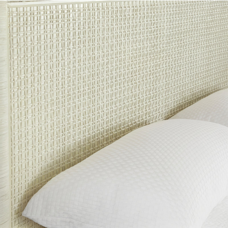 Naples Low Profile Standard Bed, King, Sea Glass
