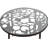Sumler 5-Piece Aluminum Outdoor Patio Dining Set With Tempered Glass Top Table And 4 Stackable Flower Design Arm Chairs For Patio, Poolside, Balcony, And Backyard Garden-392797408
