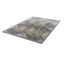 Tapis beige à bordure géométrique-1777803793