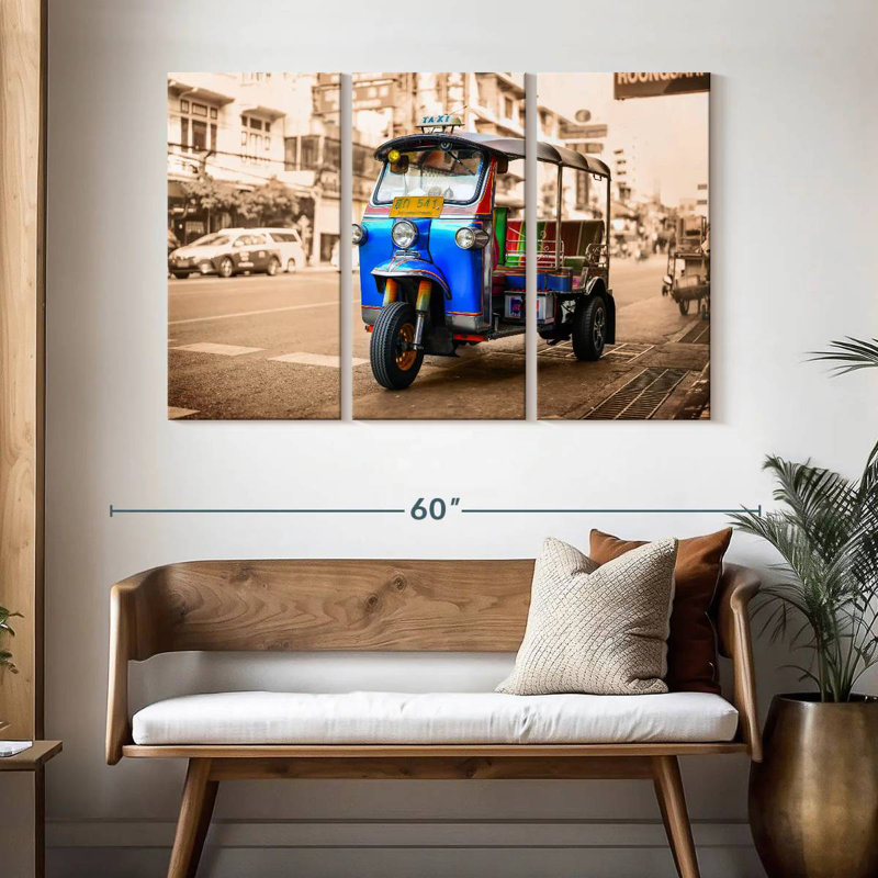 Mehar Tuk Tuk, 32" H x 50" W