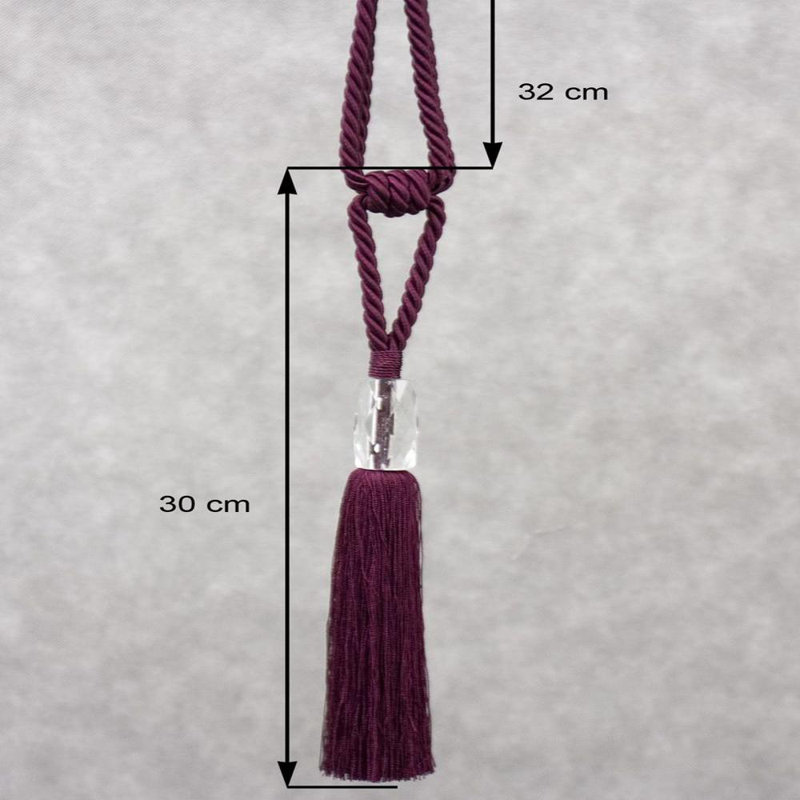 Nasim Fabric 10cm Curtain Tieback