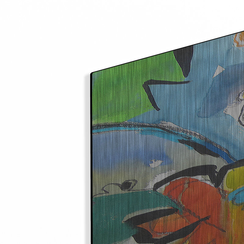 «Fresh Daisies» par Alice Weil, art mural, H 36 po x l 24 po