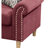 Velvet Reversible Sectional Sofa