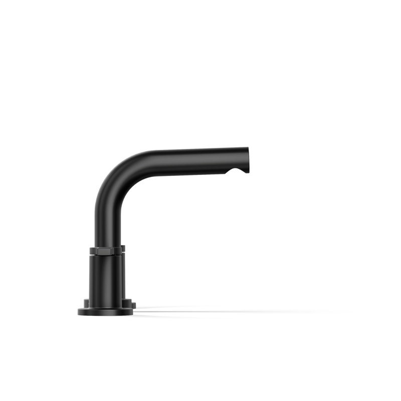 Elate Deck-Mount Bath Faucet Trim, Matte Black