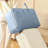  Double Zipper Storage Bags, Clothes Storage Bins Foldable Storage Containers with Reinforced Handles, Closet Organizers and Storage for Clothing, Sweater, Comforter, Bedding (Blue, S)-910428153