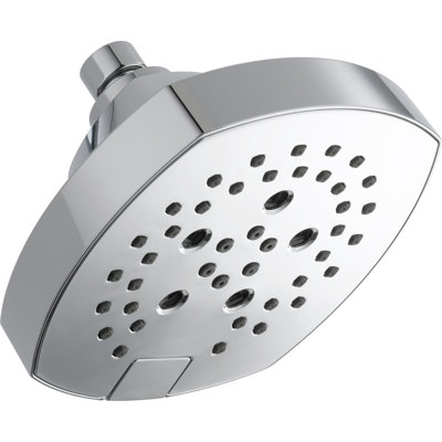 Universal Multi Function Rain Shower Head with H2Okinetic Technology