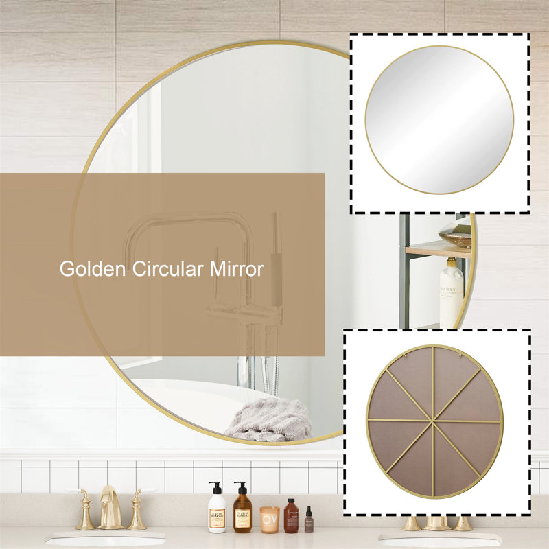 Palash Metal Wall Mirror