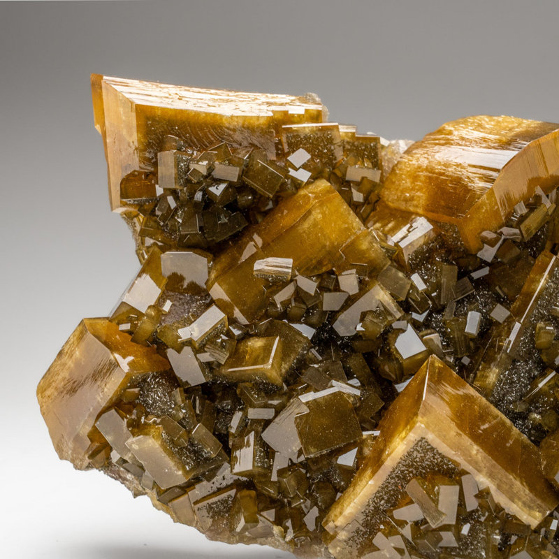 Cristaux de barite dorée