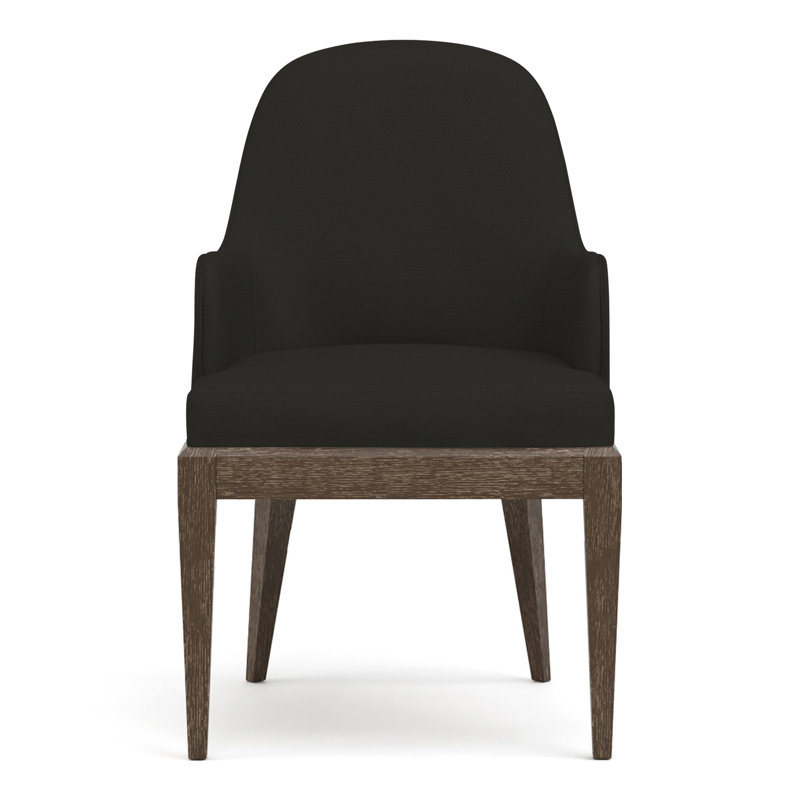 Maidstone Upholstered Arm Chair, Perigold Montage Onyx, Pier