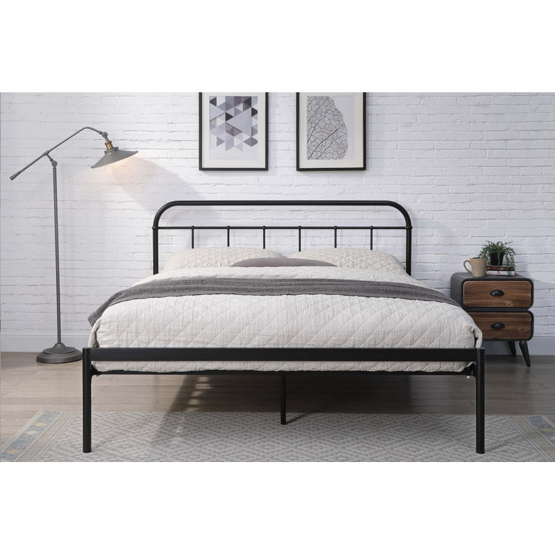 Cofield Bed, Black, Double (4'6), Pocket Memory