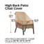Housse pour chaise de patio Veranda Best-93810271-90544502