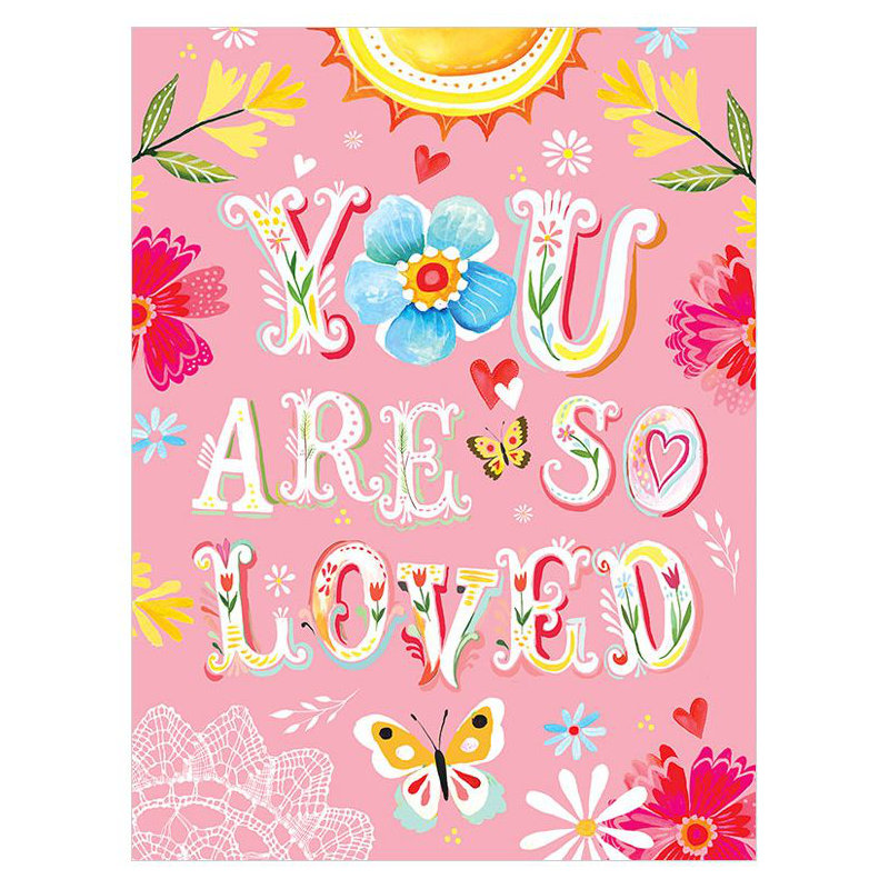 Art floral sur toile Katie Daisy