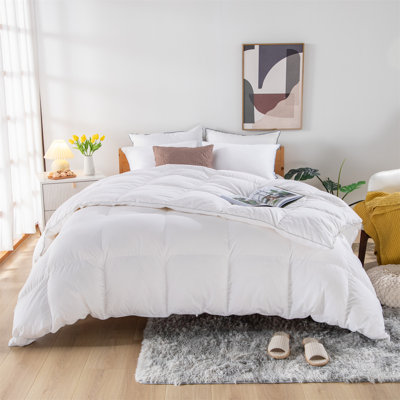 Cotton Blend Box Stitch Comforter
