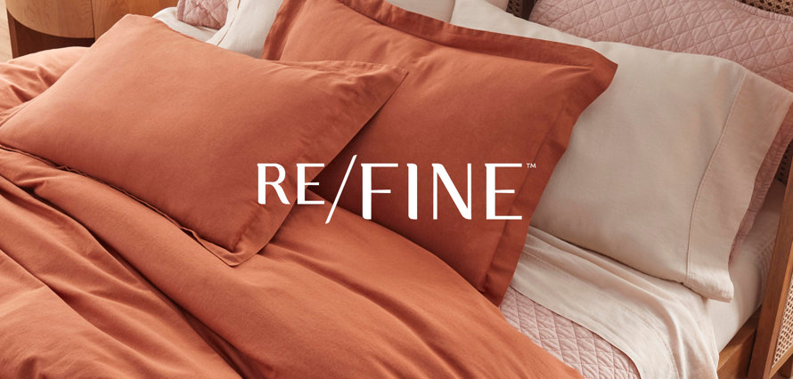 RE/FINE bedding.