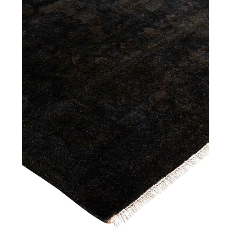 Overdyed One-of-a-Kind 10' 0" X 22' 4" Hand Knotted Area Rug