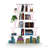5 Tier Ladder Bookshelf Organizers, Narrow Bookshelf-657982416